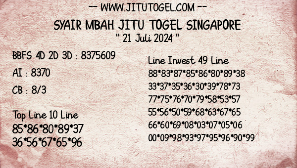 Prediksi Singapore