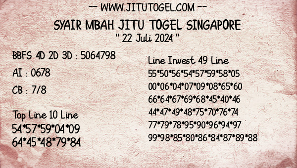 Prediksi Singapore