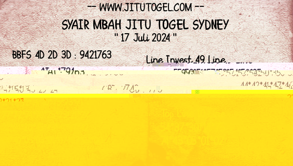 Prediksi Sydney